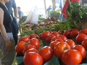 image of tomatoes from Burlington County Farmers Market in South Jersey