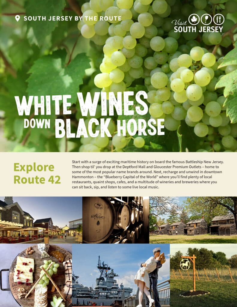 White Wines Down Black Horse | South Jersey’s Route 42