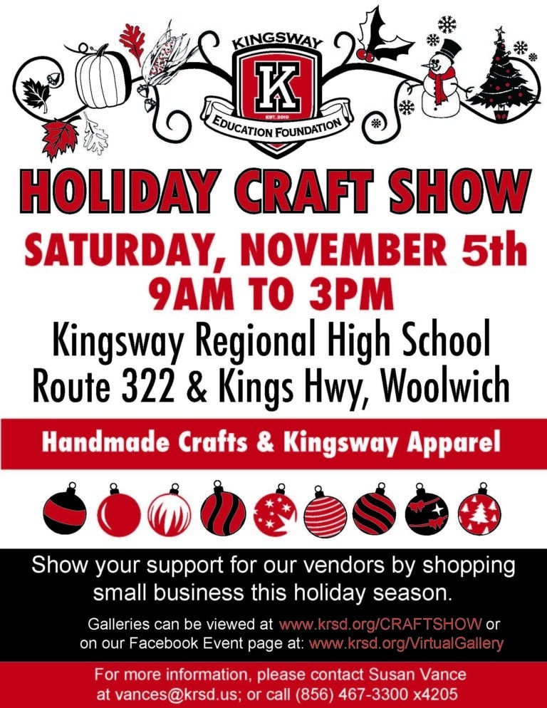 20th Annual Kingsway Education Foundation Holiday Craft Show Visit