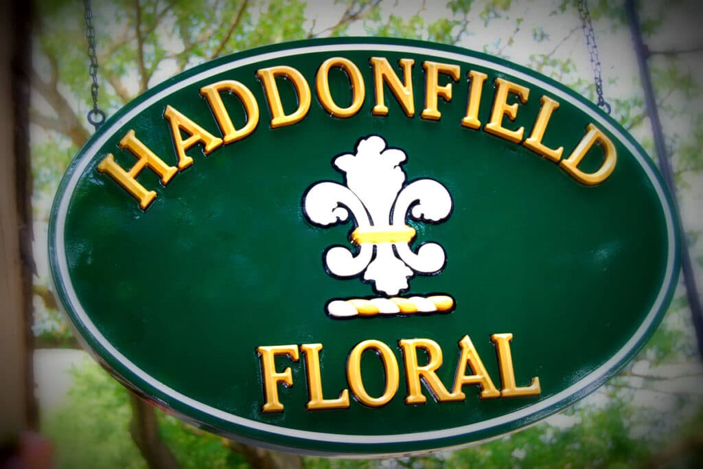 haddonfield floral logo