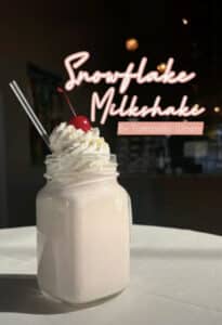 Snowflake Milkshake - Tomasello Winery, Hammonton
