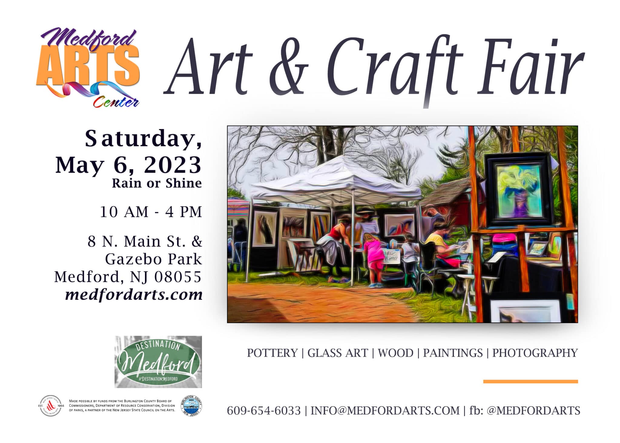 2023 Medford Arts Center Art & Craft Fair Visit South Jersey