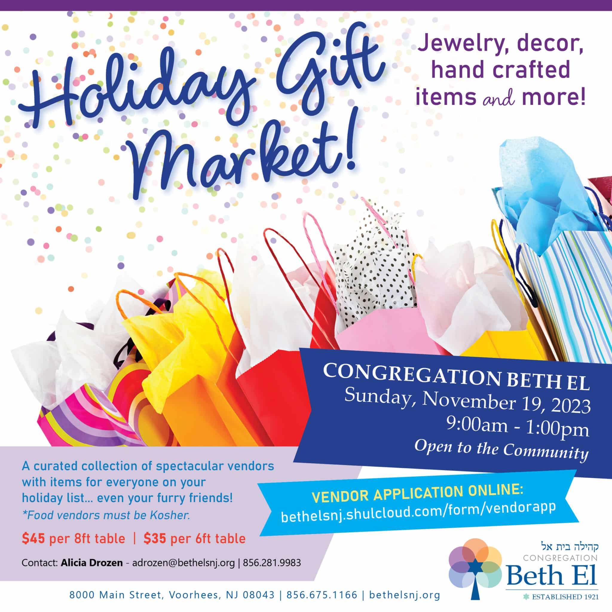 Holiday Gift Market Visit South Jersey