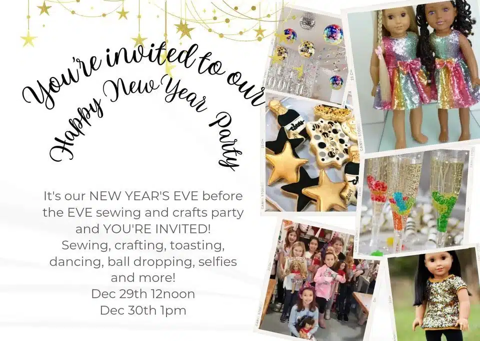 KIDS NEW YEARS EVE SEW PARTY