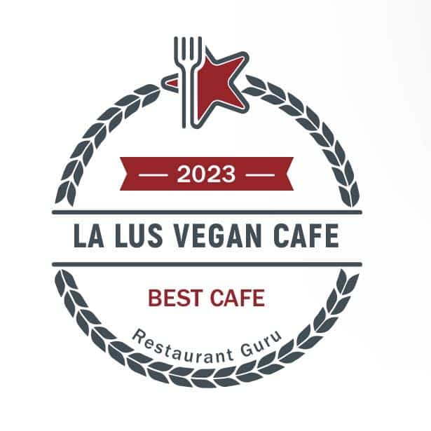 LA LUS VEGAN CAFE logo