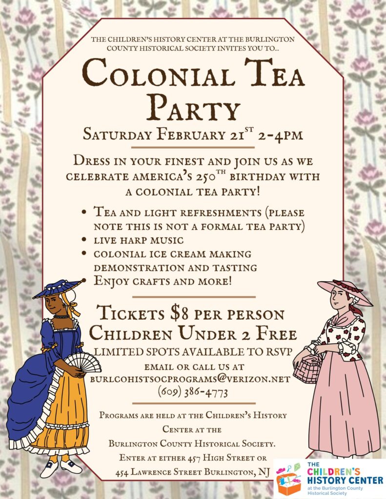 Colonial Tea Party | Visit South Jersey