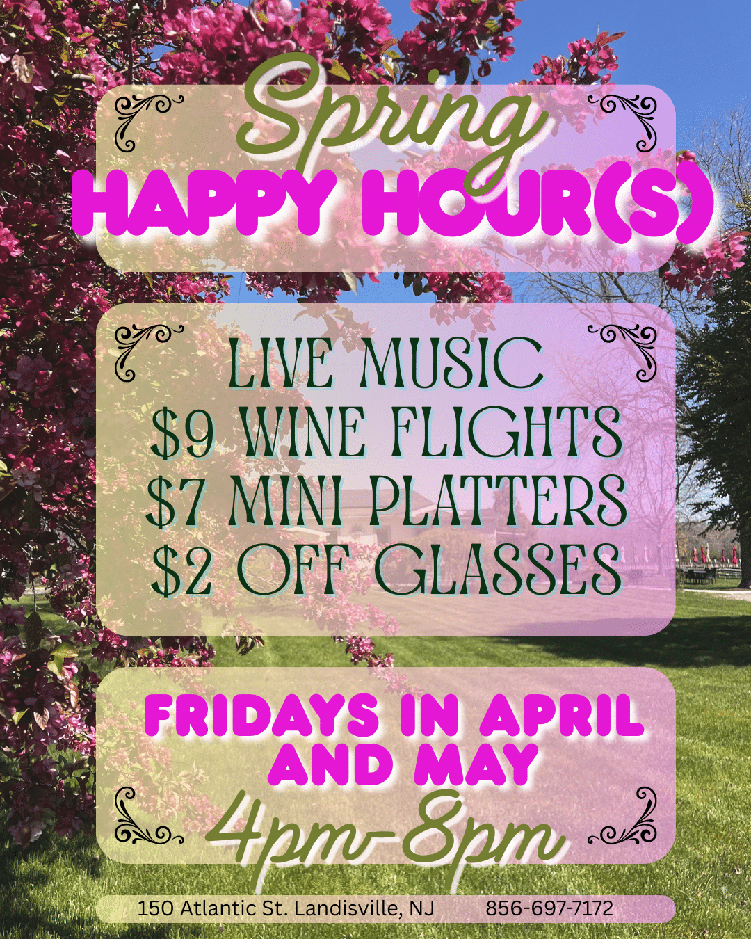 Friday Spring Happy Hour(s) 4/3 | Visit South Jersey