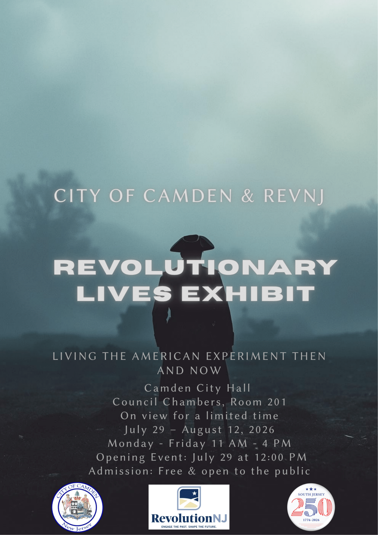 Revolutionary Lives Fler_Camden Exhibit