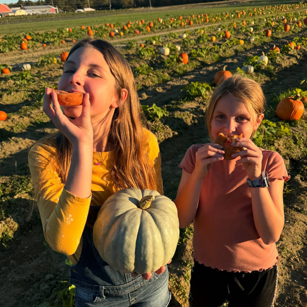 Kids play at Springdale Farm Market